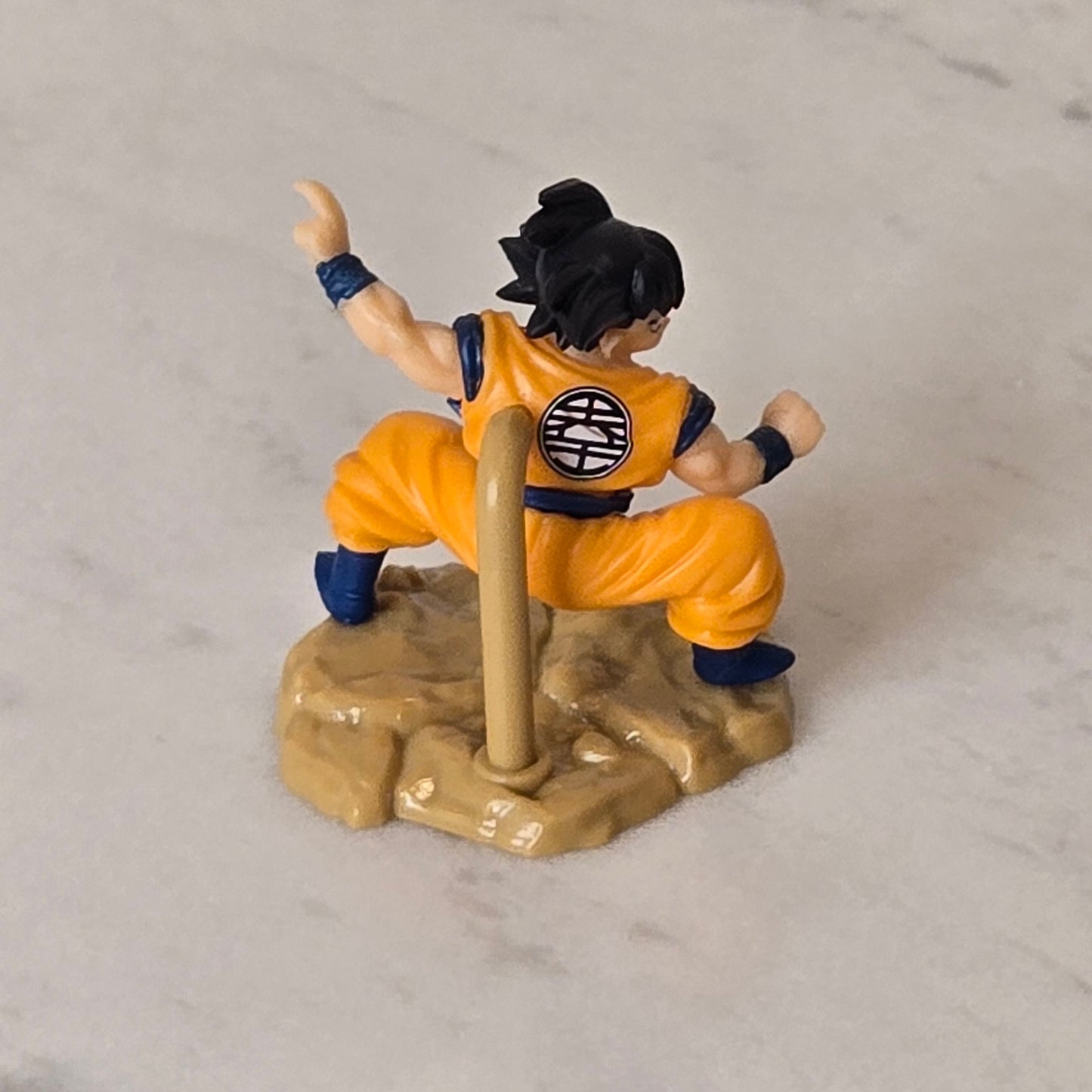 black hair dragonball z microfigure