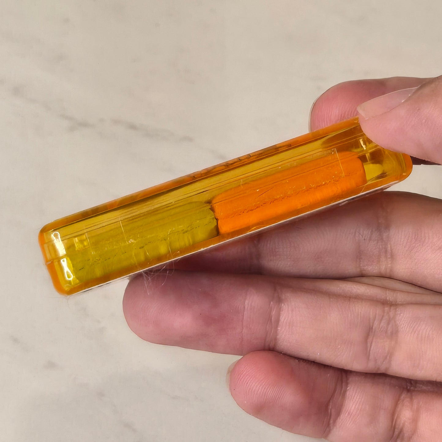 hk putty eraser (orange + melon)