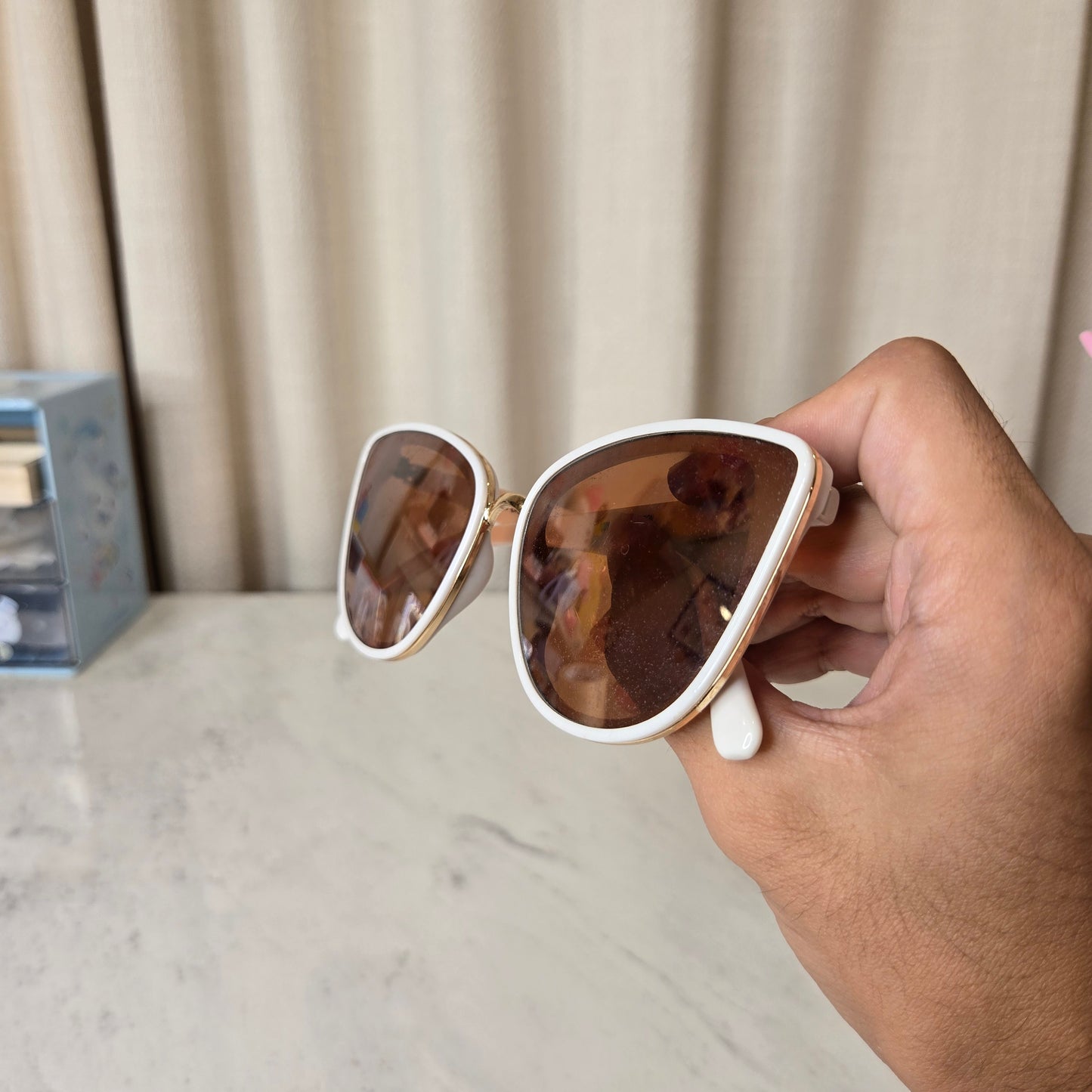 white sunnies