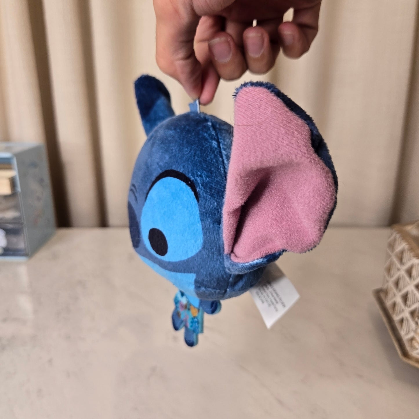 blue dog plushie