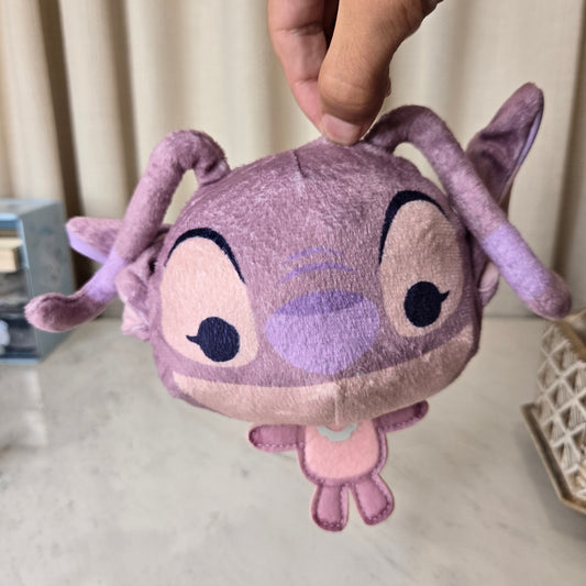 pink dog plushie