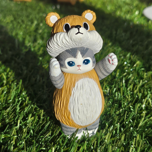 standing bear mofusand cat