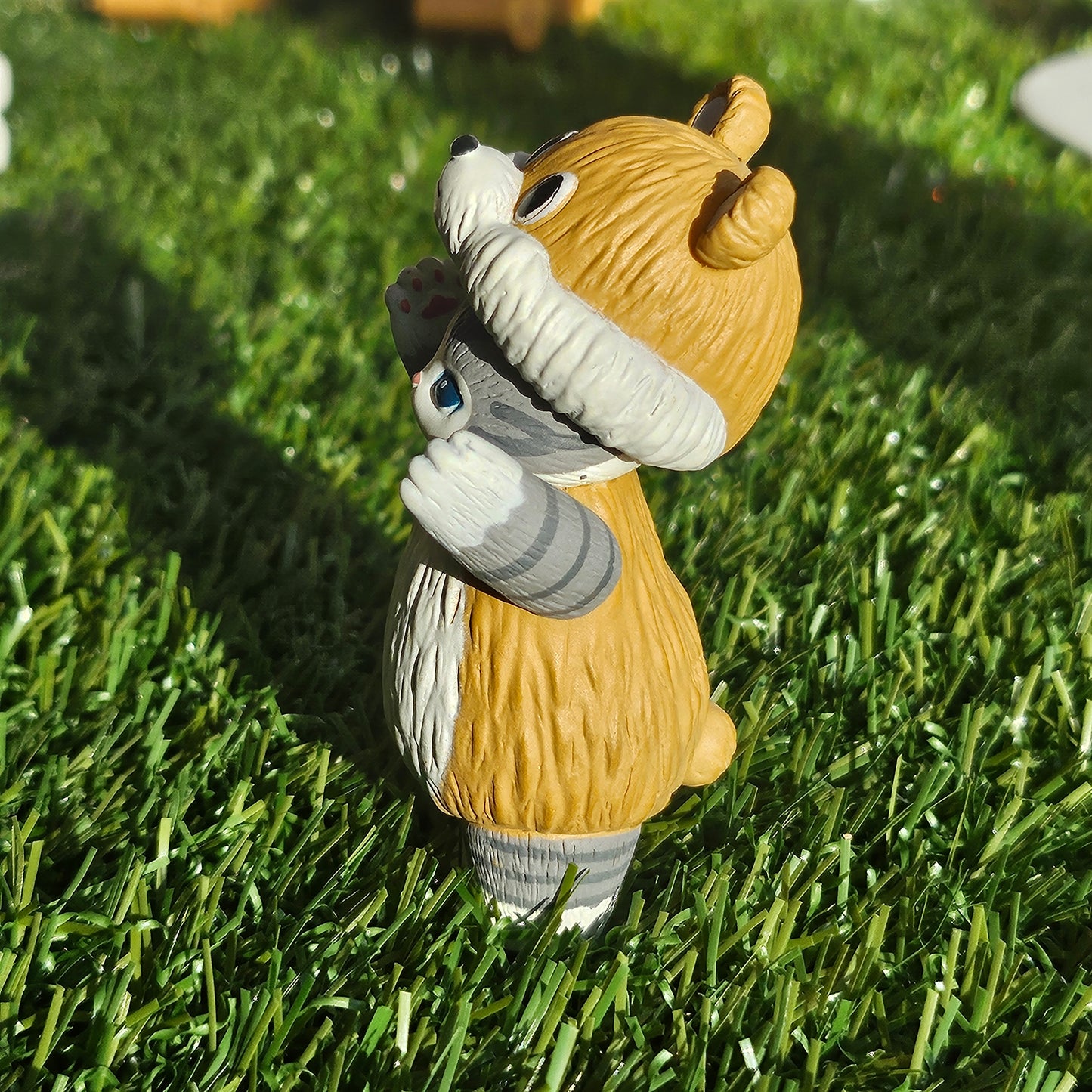 standing bear mofusand cat