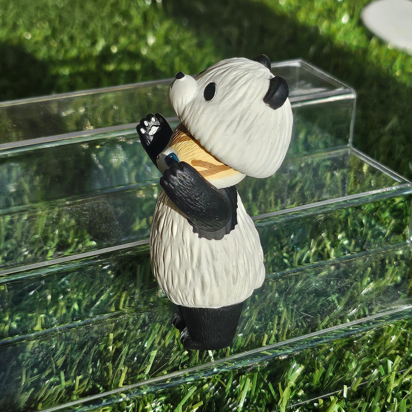 standing panda mofusand cat