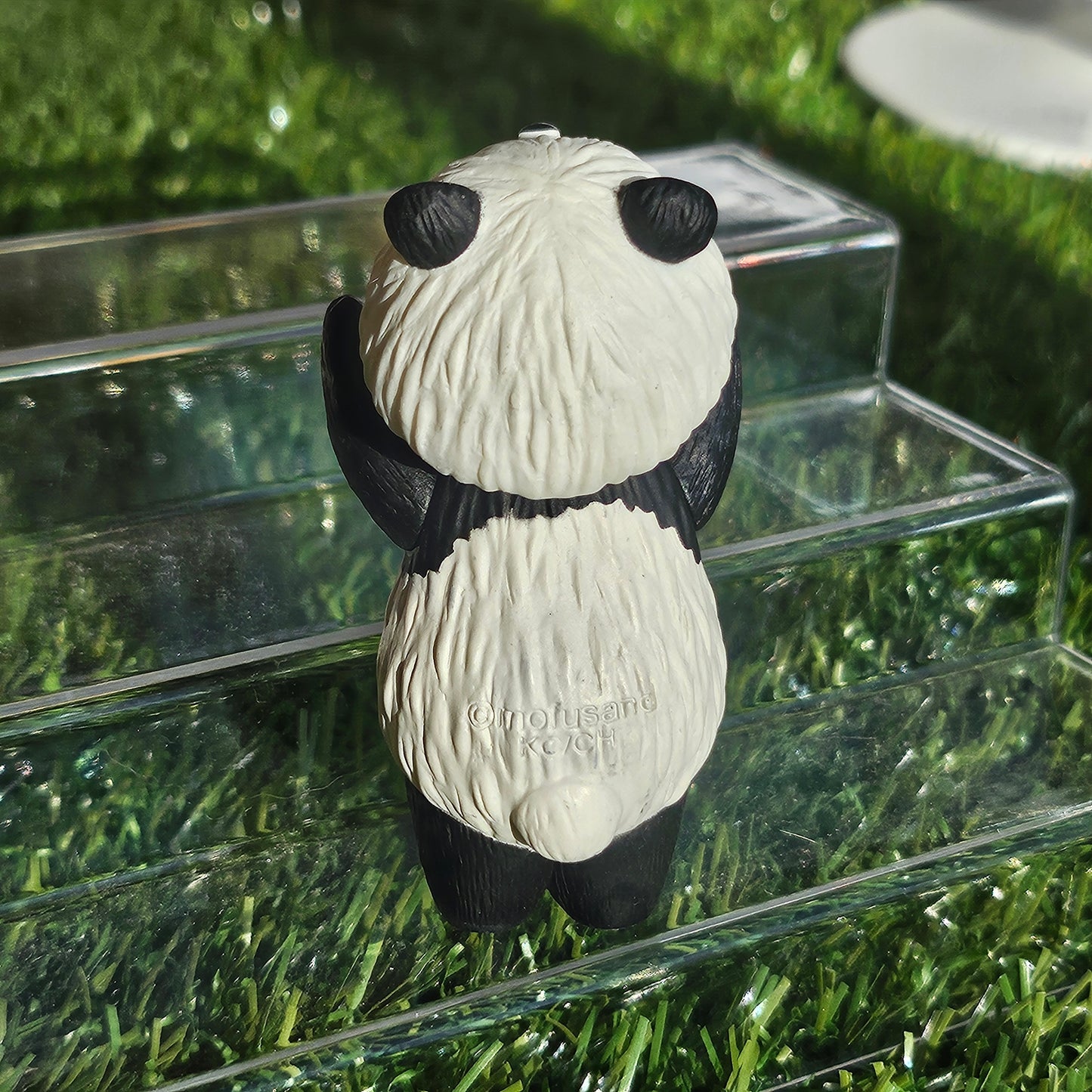 standing panda mofusand cat