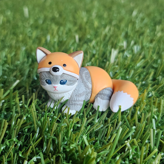 baby fox mofusand cat