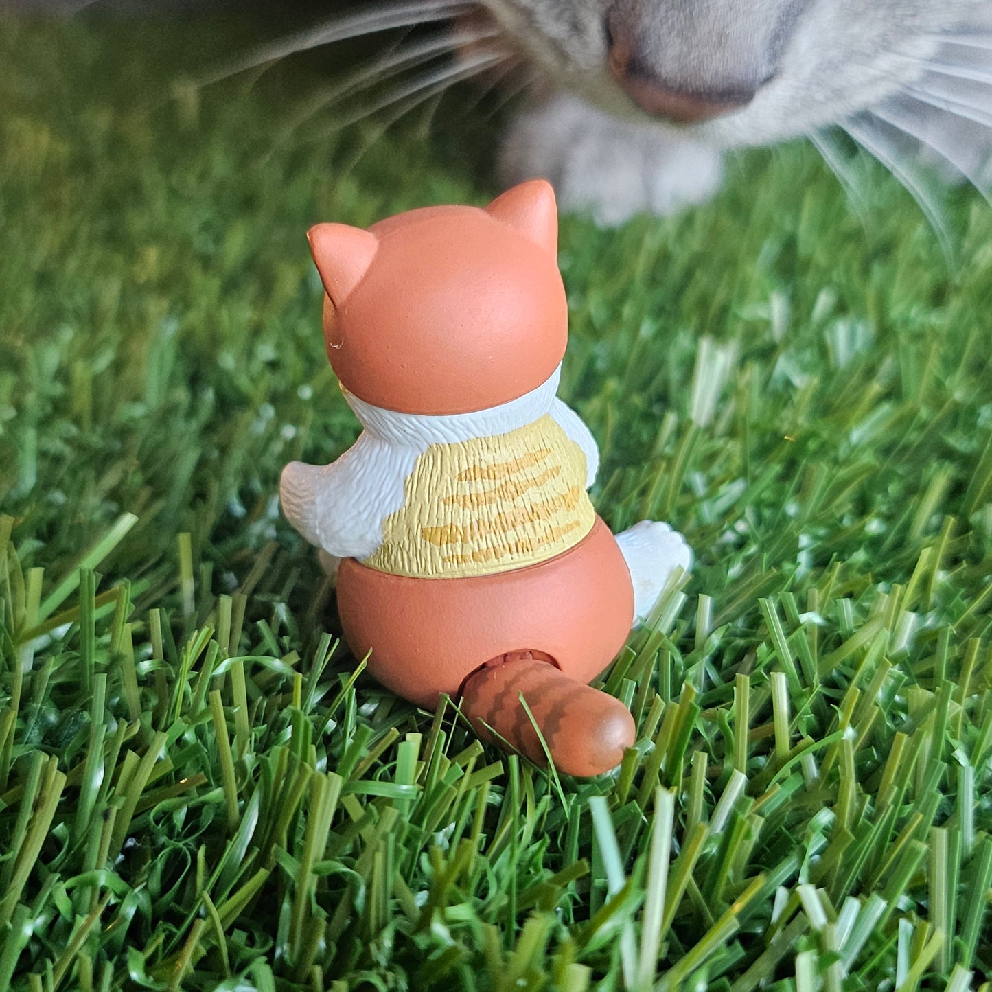 baby red panda mofusand cat
