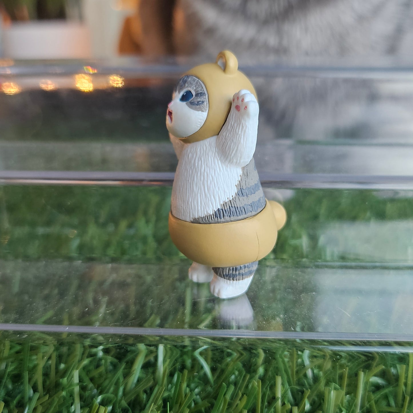 baby happy bear mofusand cat