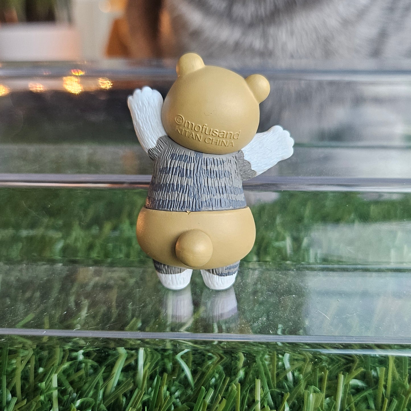 baby happy bear mofusand cat