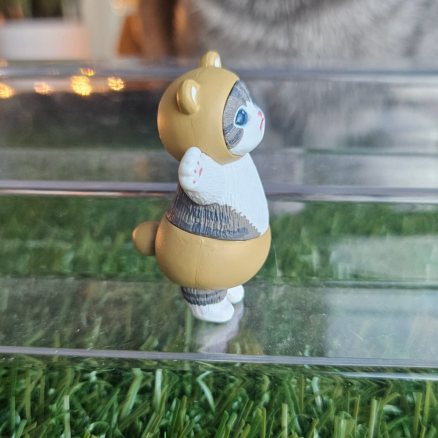 baby happy bear mofusand cat