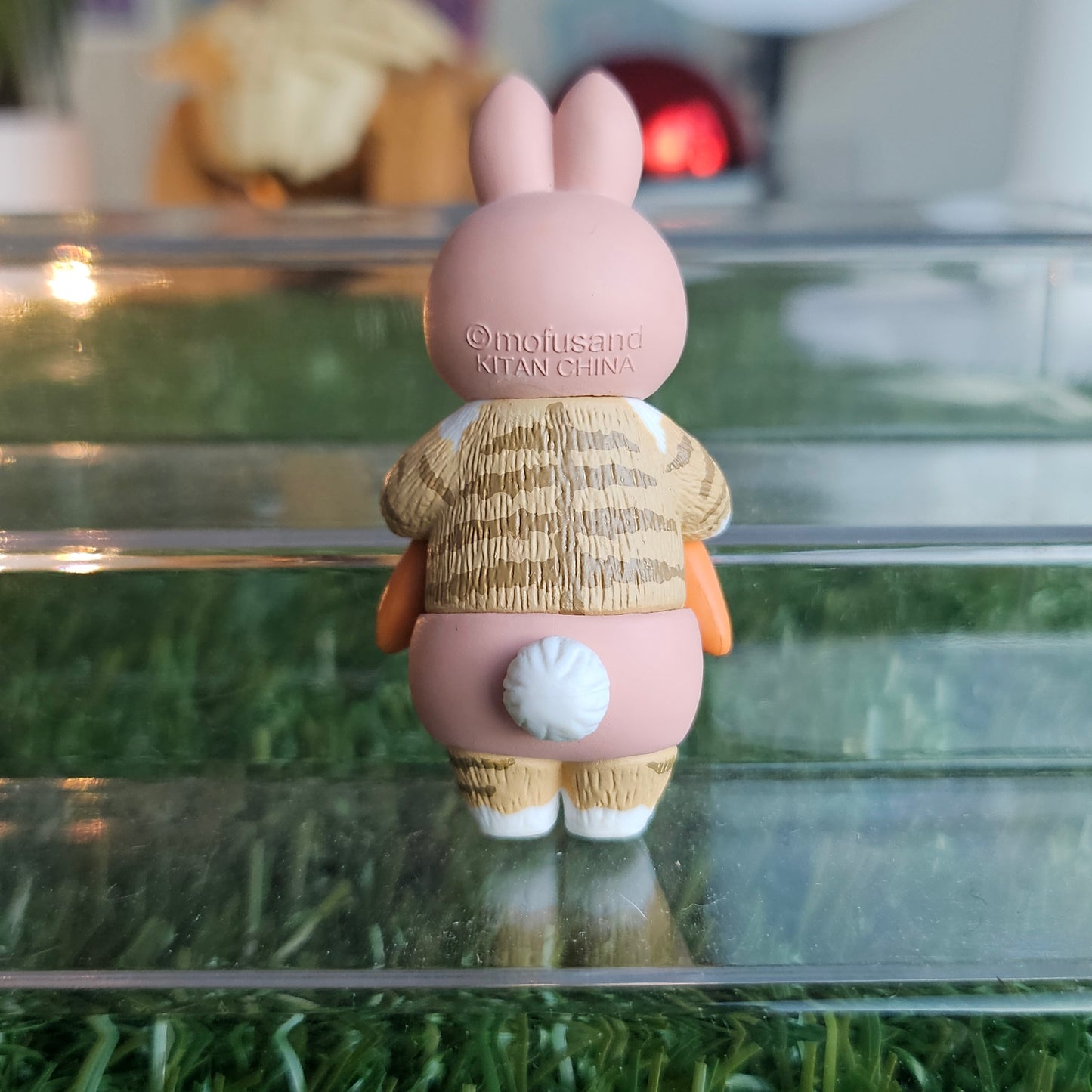 baby rabbit with carrots mofusand cat