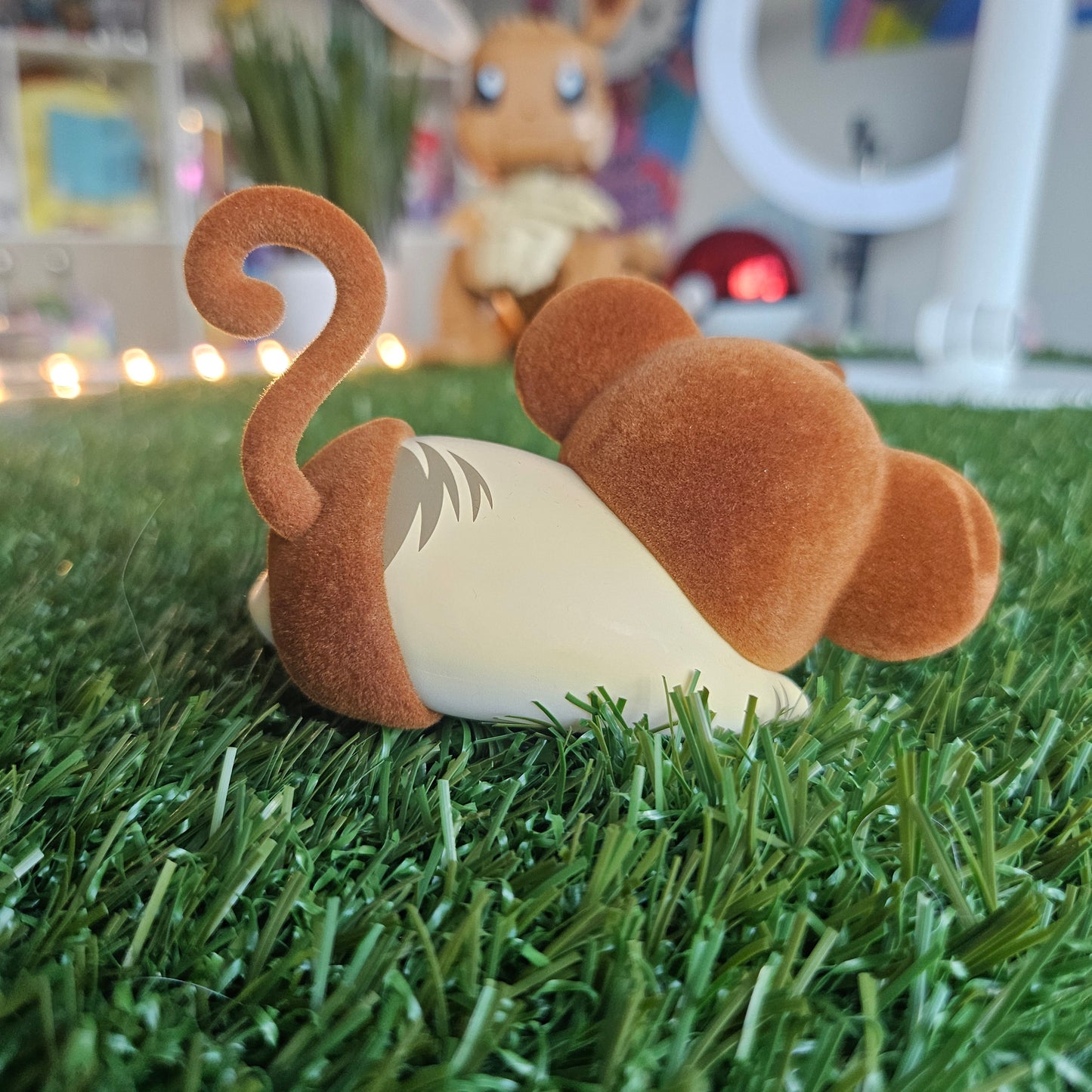 lazy monkey mofusand cat