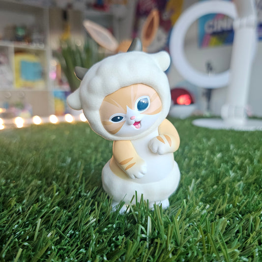 sheep lamb mofusand cat