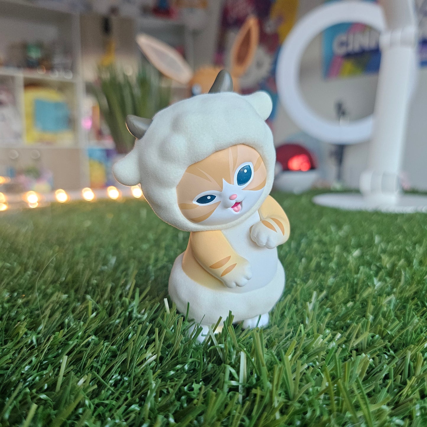 sheep lamb mofusand cat