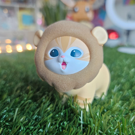 cute lion mofusand cat