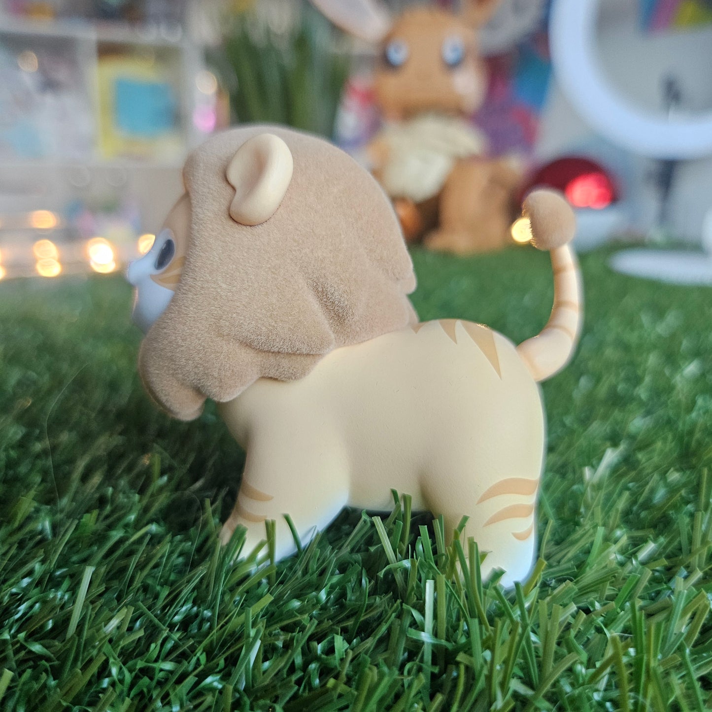 cute lion mofusand cat