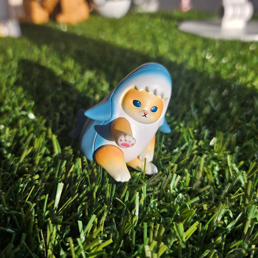 shark meow mofusand cat