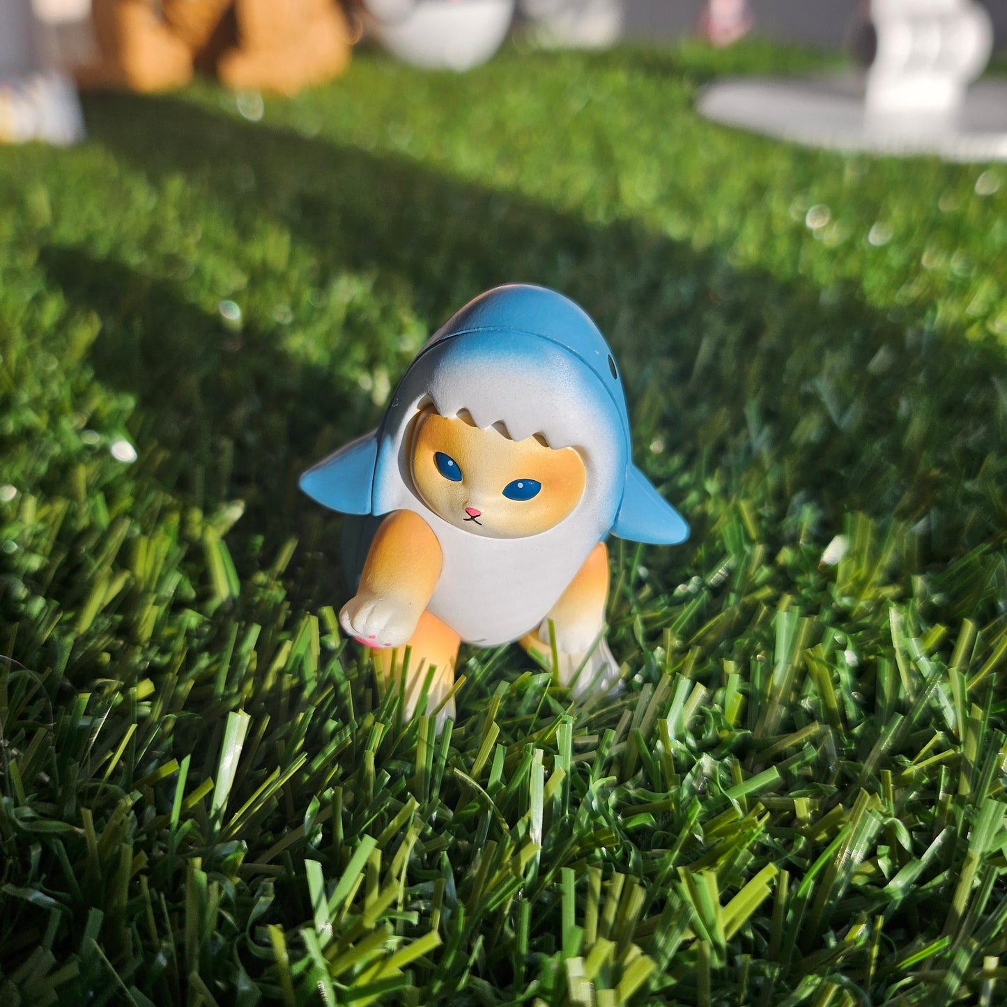 shark meow mofusand cat