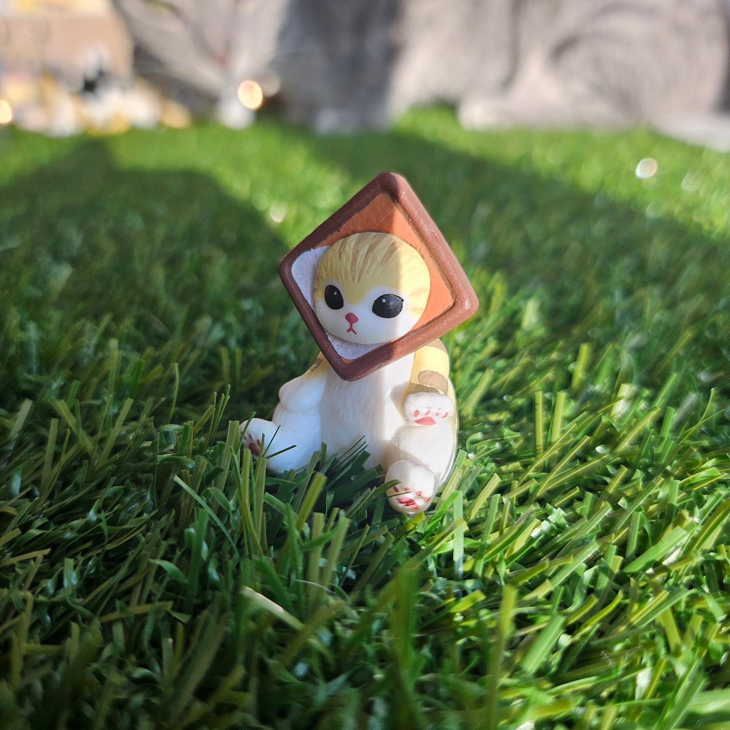 piece of chocolate mofusand cat