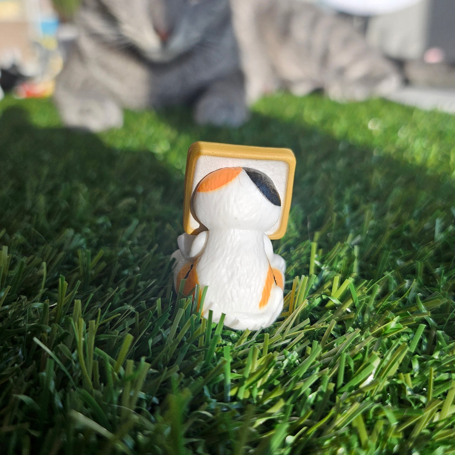 square bread mofusand cat