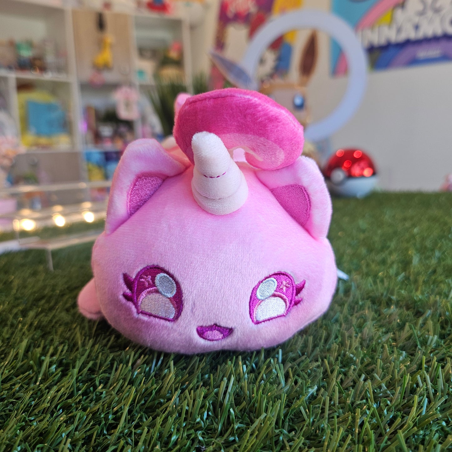 pink unicorn aphmau cat