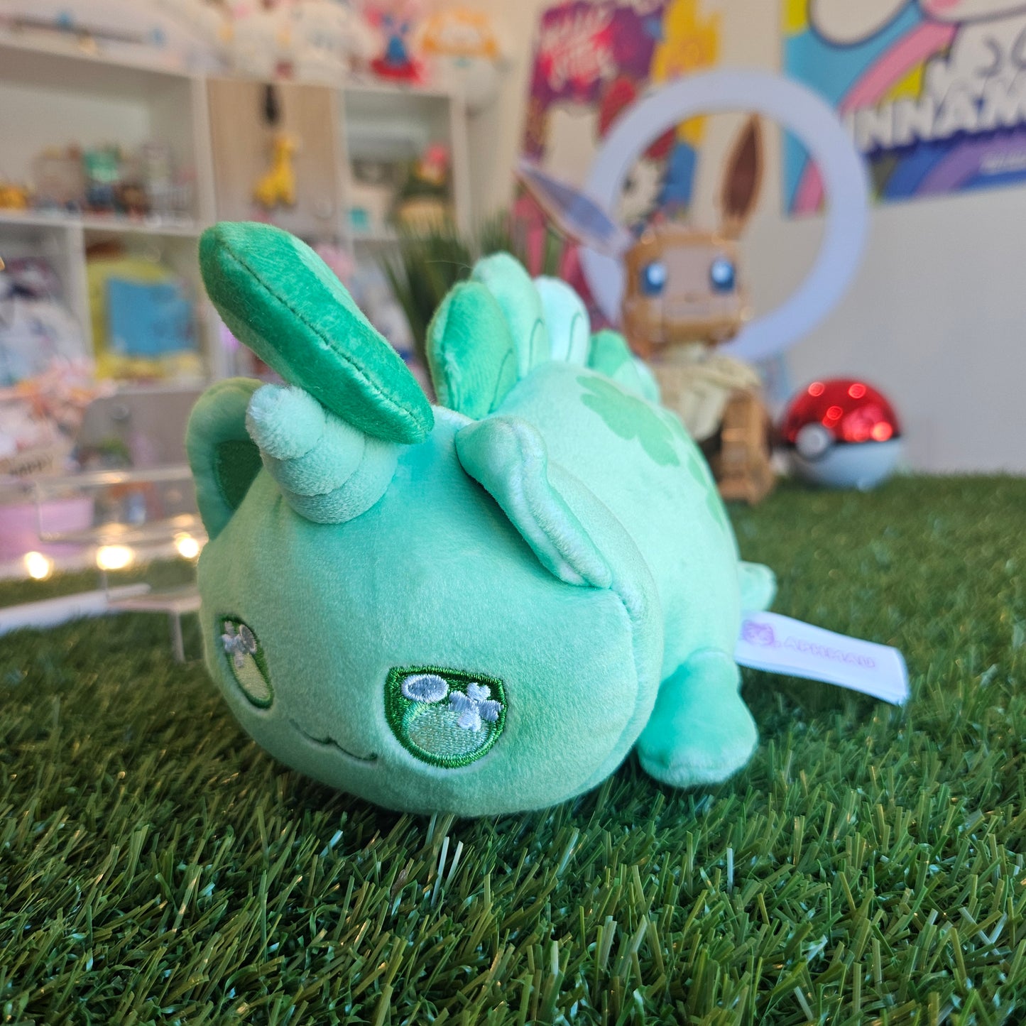 green unicorn aphmau cat