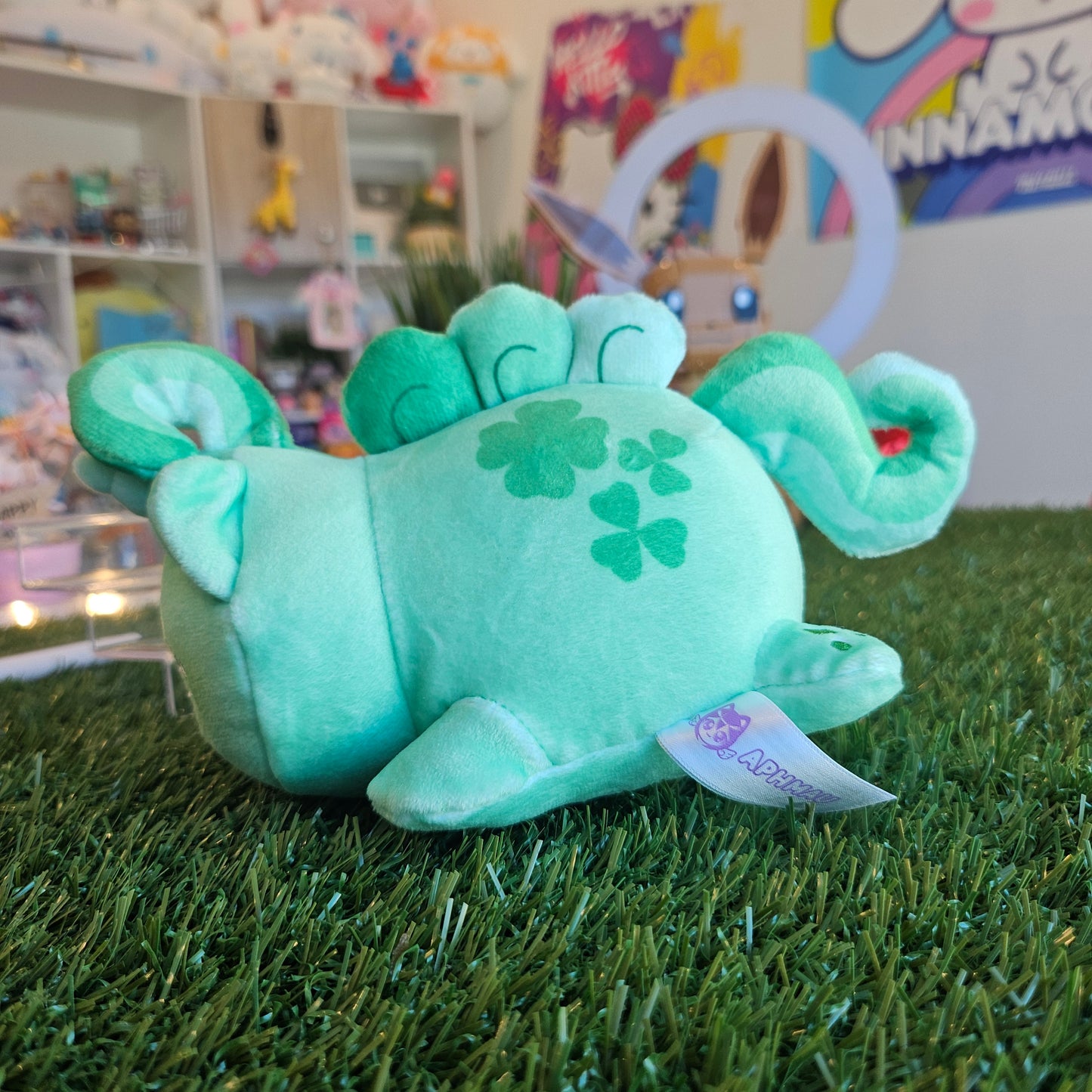 green unicorn aphmau cat