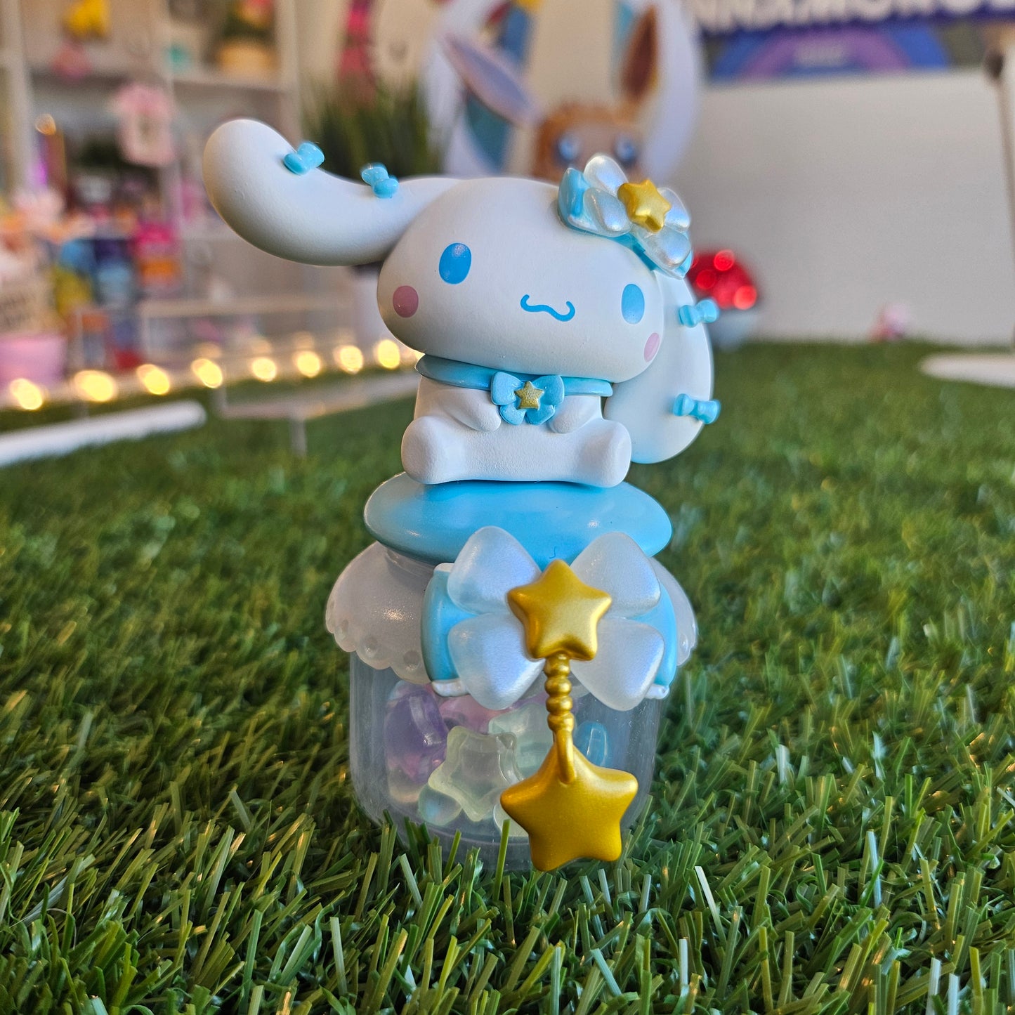 flying puppy decorative bottle