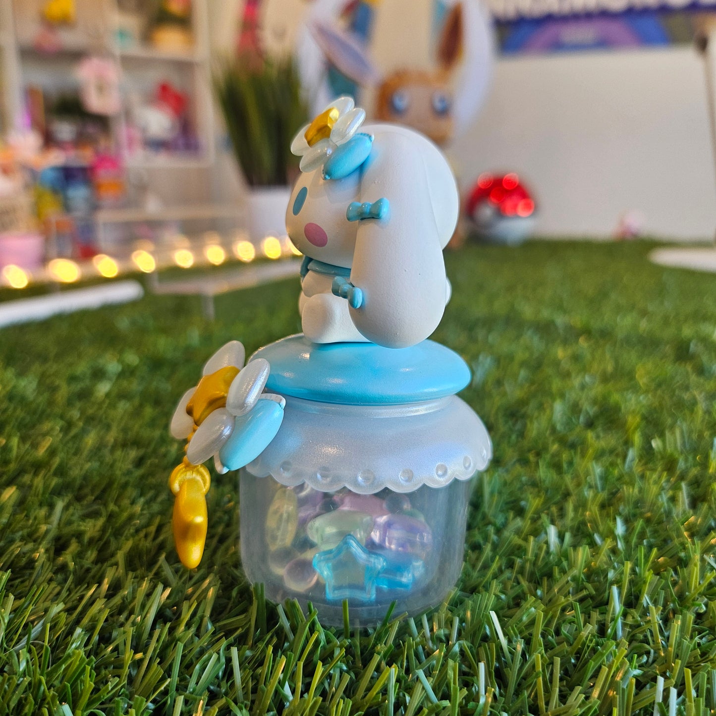 flying puppy decorative bottle