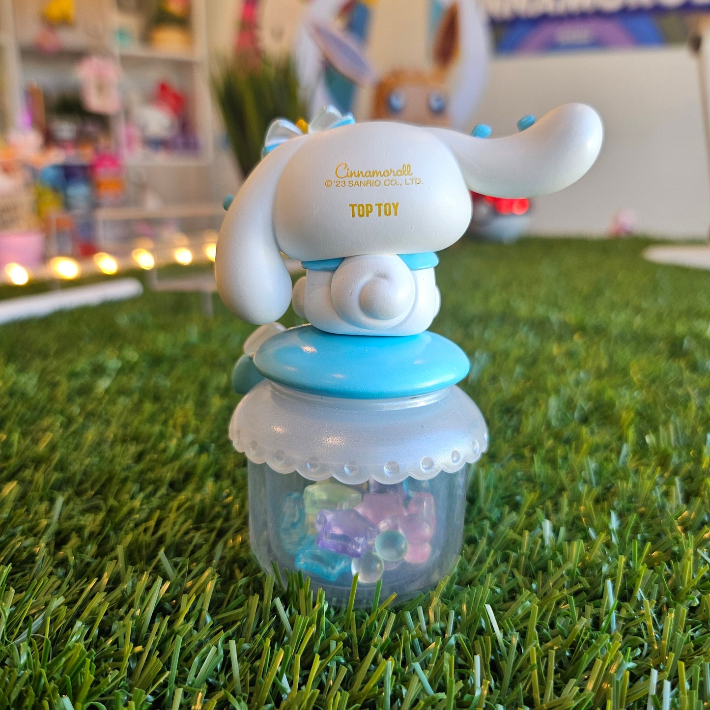 flying puppy decorative bottle