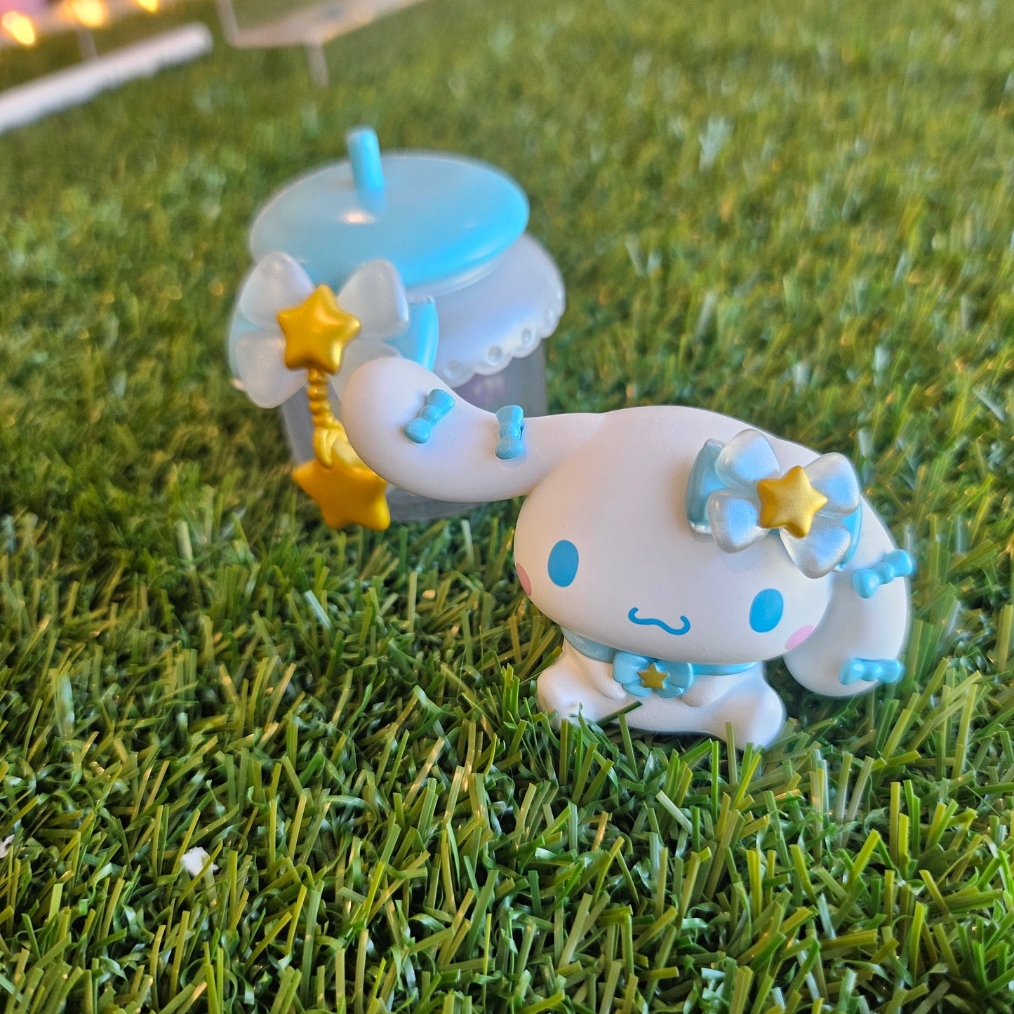 flying puppy decorative bottle