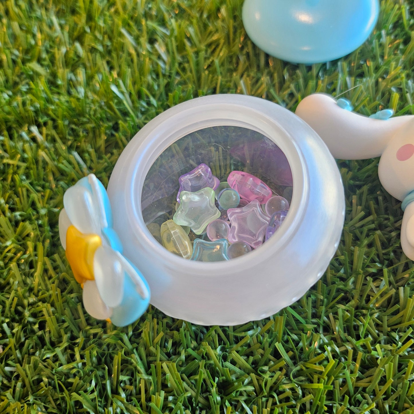 flying puppy decorative bottle