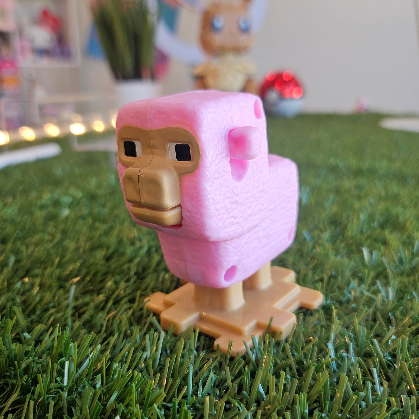 pink sheep minecraft happy meal