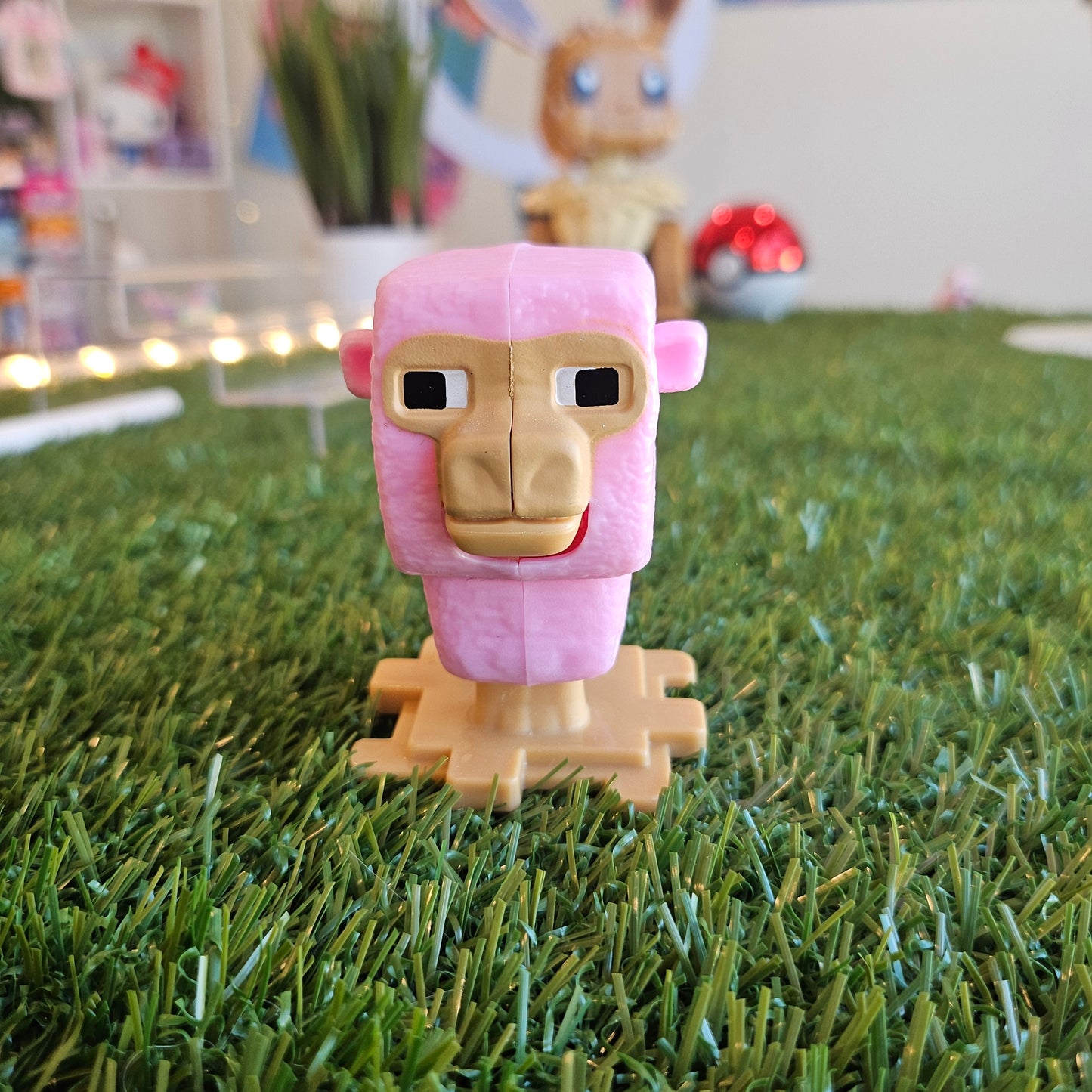pink sheep minecraft happy meal