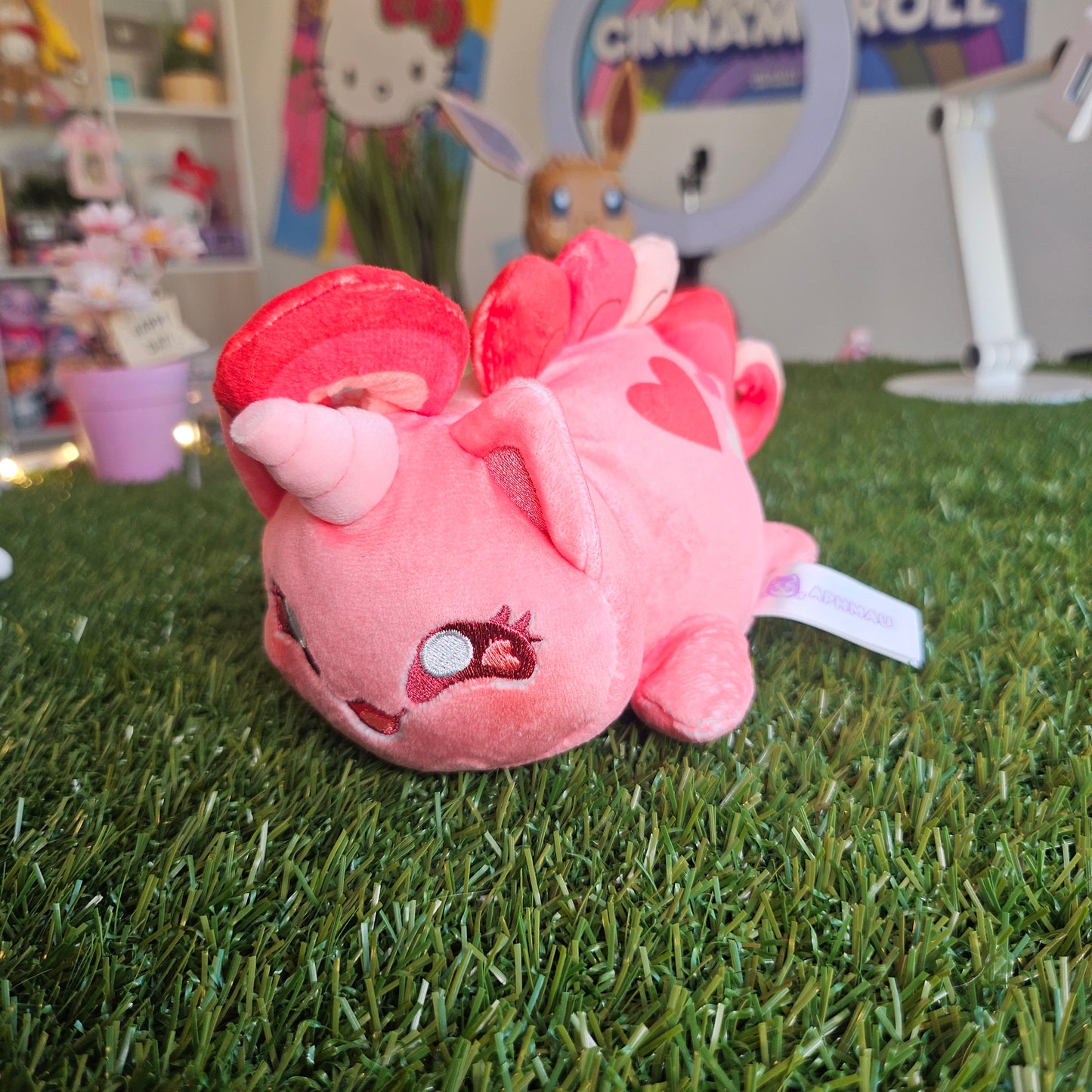 red unicorn aphmau cat