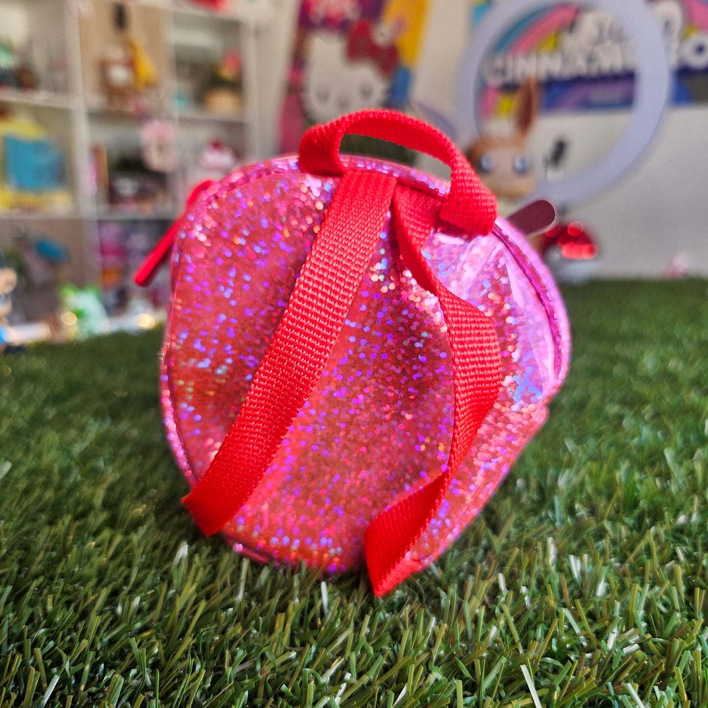 strawberry mini backpack