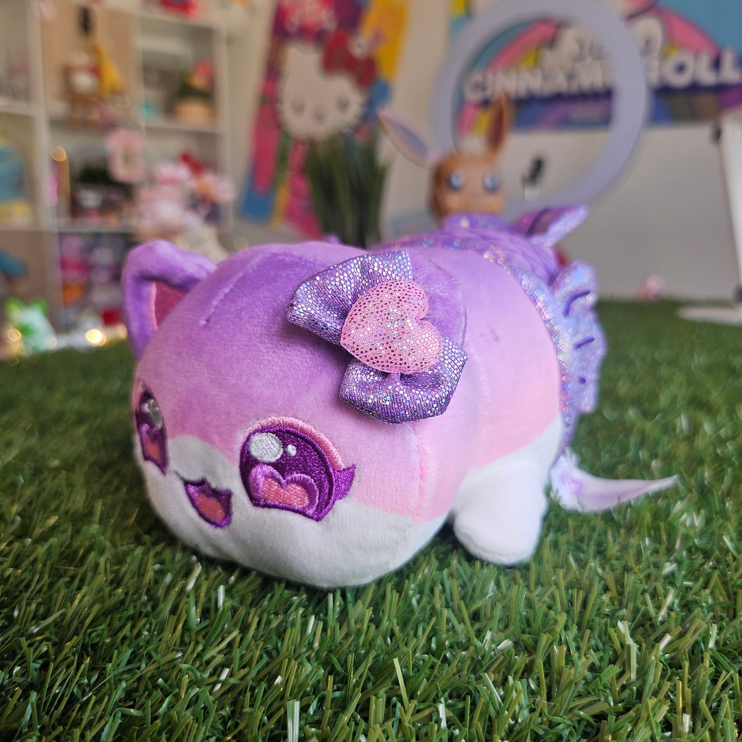 purple mermaid aphmau cat