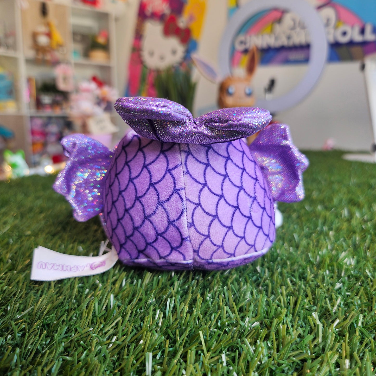 purple mermaid aphmau cat