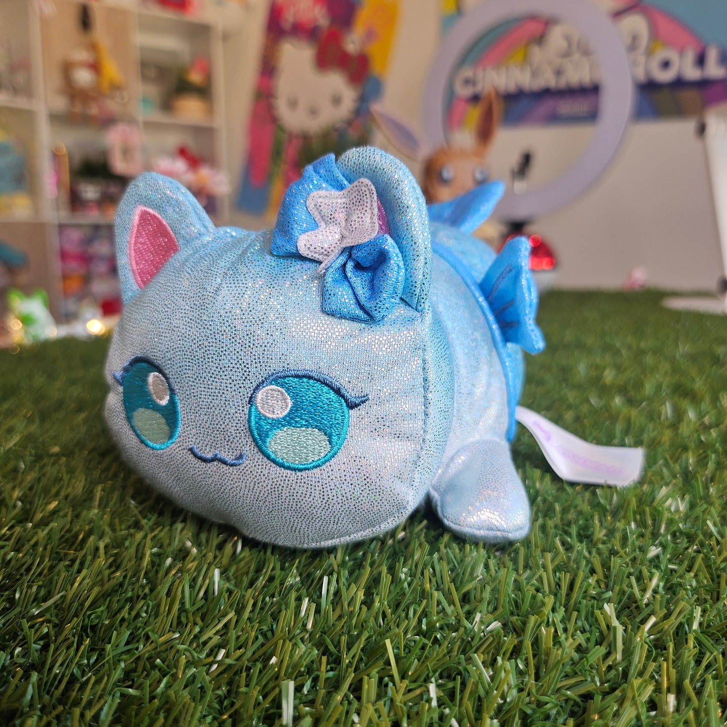 blue mermaid aphmau cat