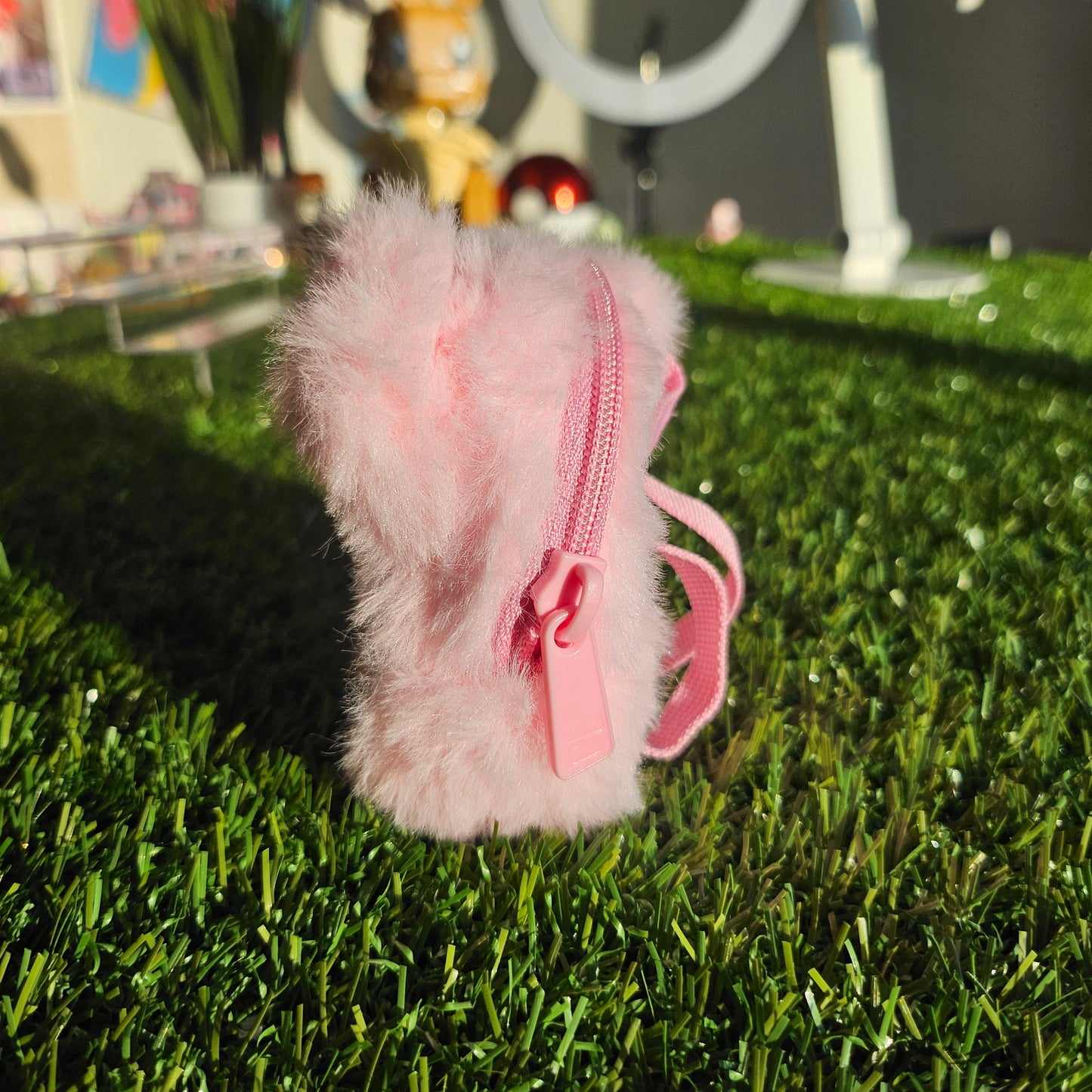 pink bunny mini backpack