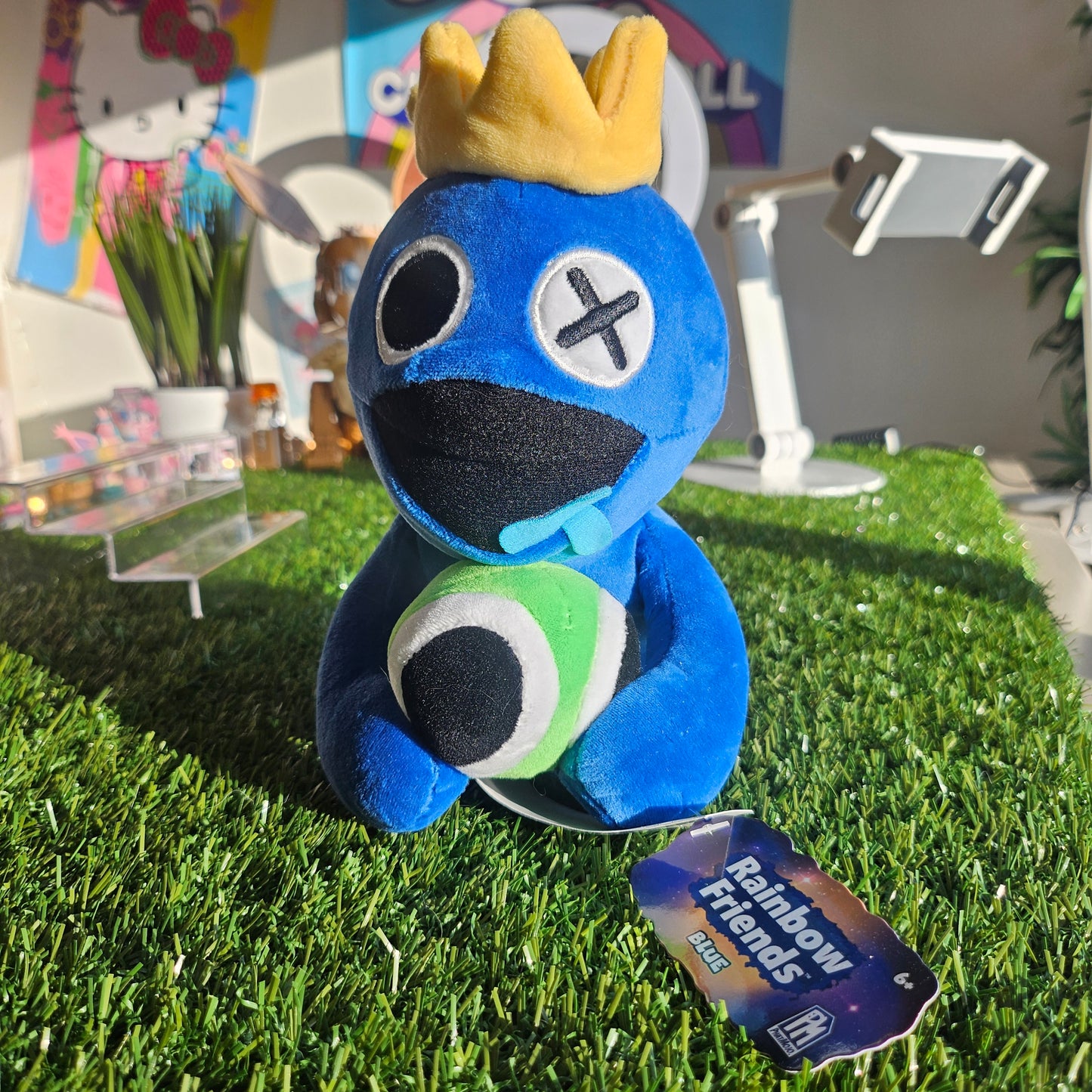 blue with lookie plushie