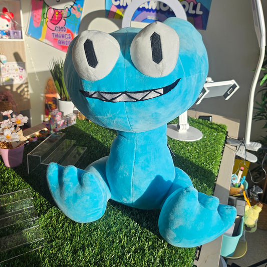 jumbo cyan plushie