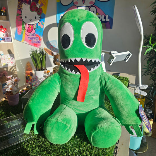 jumbo green plushie