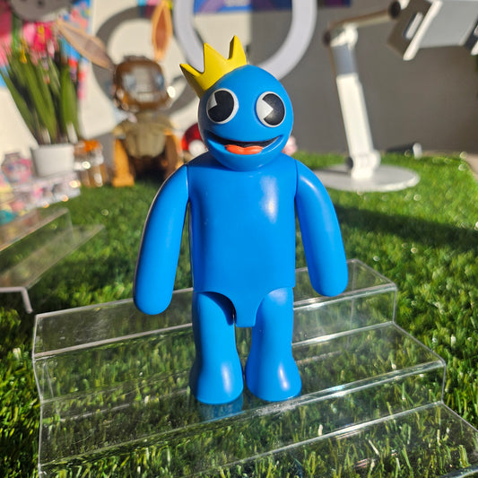 blue action figure