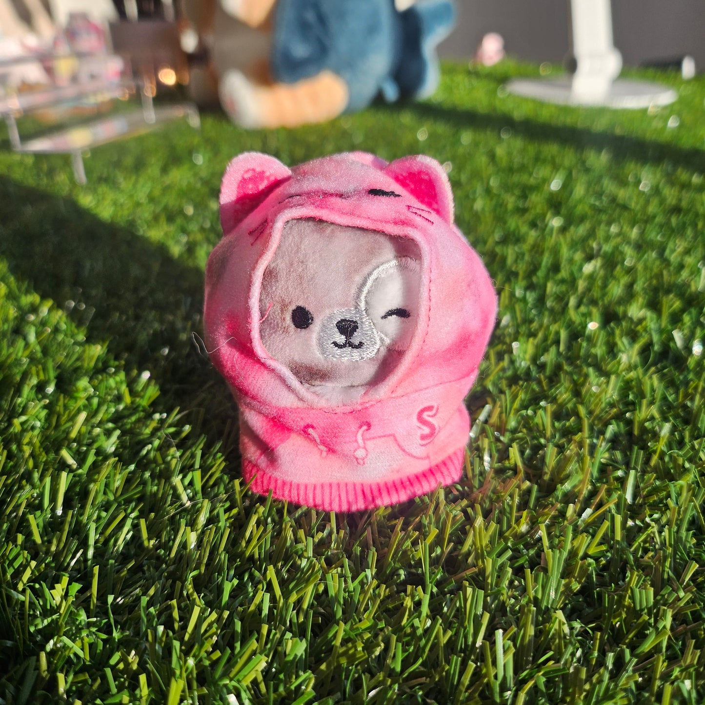 cat hoodie mini squishmallow