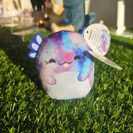 galaxy axolotl mini squishmallow