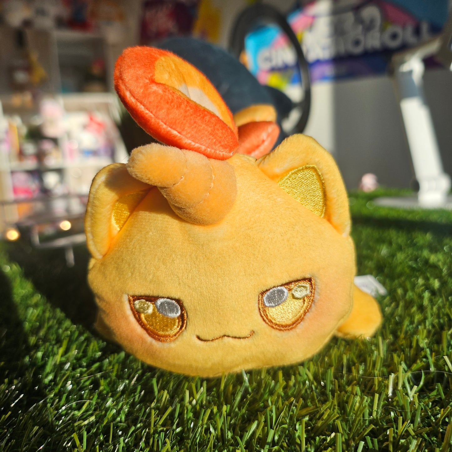 orange unicorn aphmau cat