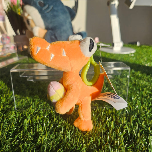 orange rainbow friends keychain