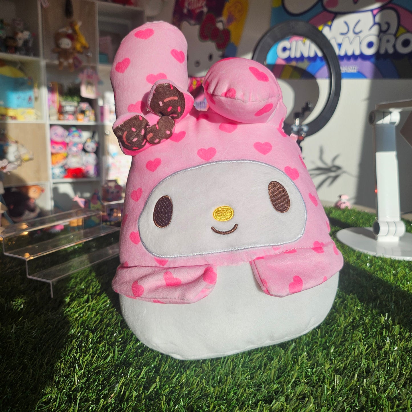 pink bunny valentine squishmallow