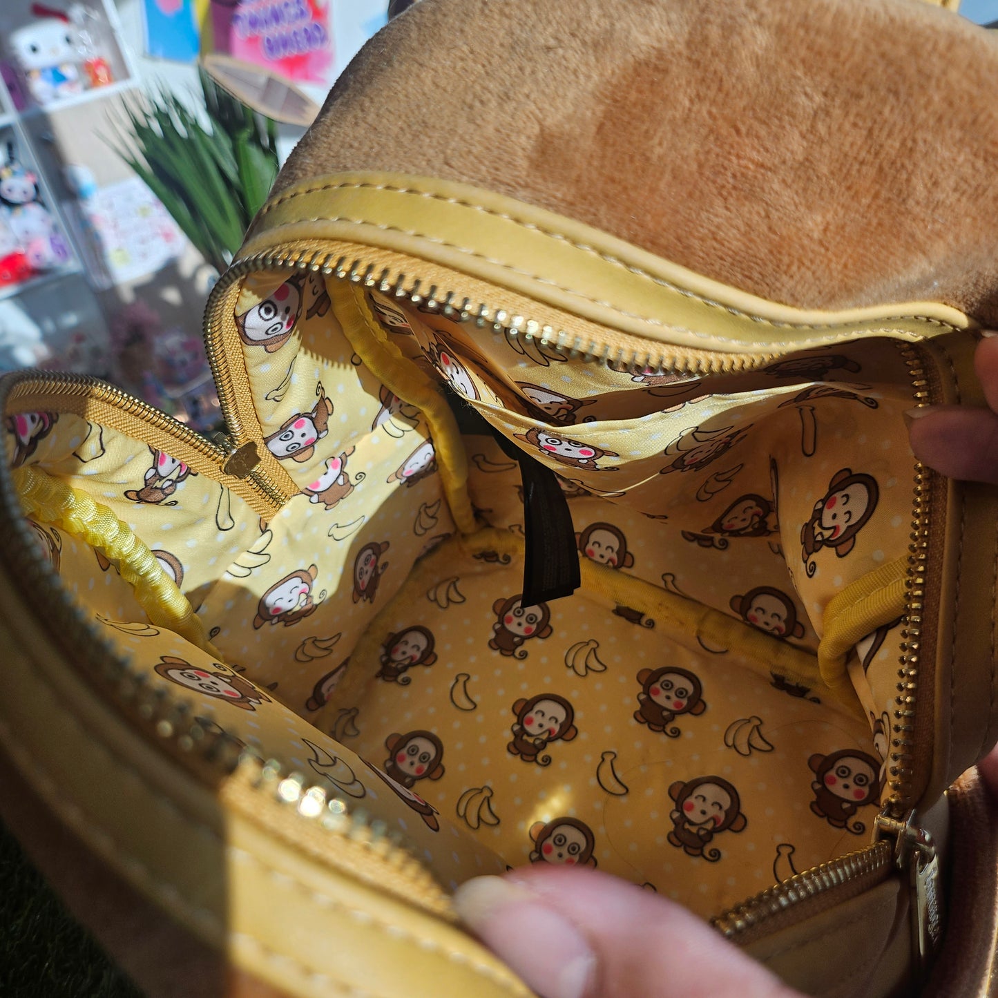 monkey banana backpack